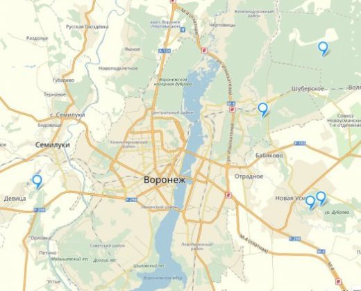 Для любителей «тихой охоты» корреспонденты «Ё!» создали карту грибных мест в пригородах Воронежа. 